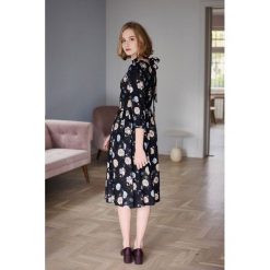 Sukienka Celia Mignon 32 czarny. Sukienki marki Marie Zélie. W wyprzedaży za 286.20 zł.
