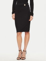 Guess Spódnica 171103 Czarny Classic Fit. Czarne spódnice Guess, l, z aplikacjami, midi. Za 195.00 zł.