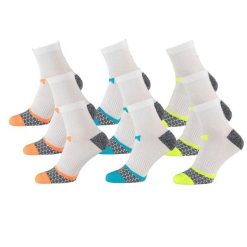 Skarpety do biegania Xtreme, 9 par, Multi biały. Białe skarpetki XTREME SOCKSWEAR, bez wzorów. Za 190.99 zł.