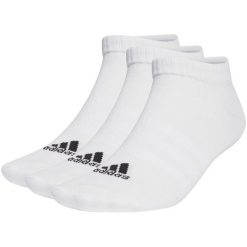 Skarpety adidas Thin and Light Sportswear Low-Cut 3 Pairs. Białe skarpetki adidas, bez wzorów. Za 50.00 zł.