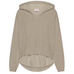 Bluza Deha Parachute Trim Hoodie Damskie. Brązowe bluzy z kapturem Deha, l, bez wzorów, z bawełny, z kapturem. Za 468.99 zł.