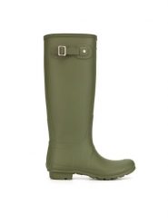 Hunter Kalosze WFT1000RMA-OVL Khaki. Brązowe kalosze Hunter, bez wzorów, z kauczuku, bez zapięcia. Za 429.99 zł.