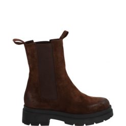 BOTKI Z WYSOKĄ CHOLEWKĄ 13024 CAMOS TDM. Botki Venezia, bez wzorów, z nubiku, przed kolano, bez obcasa, bez zapięcia. Za 319.00 zł.