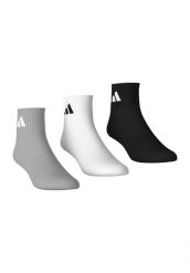 Wyściełane skarpety adidas (x3). Skarpetki adidas, bez wzorów, z materiału. Za 48.99 zł.