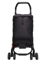 Beagles Wózek w kolorze czarnym na zakupy - 60 x 113 x 40 cm rozmiar: onesize. Czarne shopper bag Beagles, bez wzorów, z materiału, bez dodatków. Za 413.99 zł.