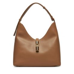 Torebka Furla. Brązowe torebki klasyczne Furla, bez wzorów, klasyczne, bez dodatków. Za 1,319.00 zł.
