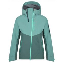 Damska kurtka outdooroowa Kilpi METRIX-W. Zielone kurtki Kilpi, m, bez wzorów, z materiału, sportowe, z kapturem. Za 731.89 zł.
