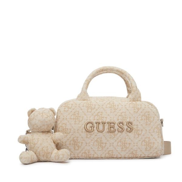Torebka Guess. Białe torebki klasyczne Guess, z aplikacjami, bez dodatków. Za 278.99 zł.
