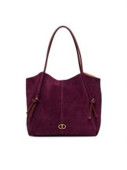 TWINSET Torebka 252TD8350 Bordowy. Czerwone torebki klasyczne Twinset, bez wzorów, ze skóry, bez dodatków. Za 1,949.00 zł.