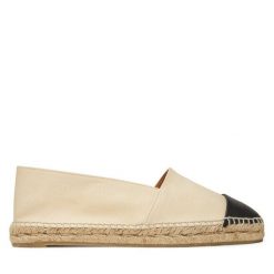 Espadryle Castañer. Brązowe espadryle Castañer, bez wzorów, bez obcasa. Za 529.99 zł.