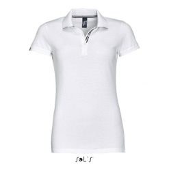 Damska koszulka polo Sol's Patriot. Białe t-shirty sportowe SOL'S, s, bez wzorów, bez ramiączek. Za 147.50 zł.