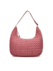 Tommy Jeans Torebka Tjw Urban Large Quilted AW0AW17929 Różowy. Czerwone shopper bag Tommy Jeans, bez wzorów, z jeansu, bez dodatków. Za 469.99 zł.