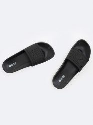 BIG STAR Klapki w kolorze czarnym rozmiar: 36. Czarne klapki BIG STAR, bez wzorów, klasyczne, z otwartym noskiem, bez obcasa, bez zapięcia. Za 39.99 zł.