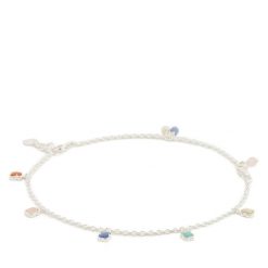 Bransoletka na stopę TOUS. Szare bransoletki tous, srebrne. Za 429.99 zł.