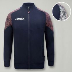 Kobieta Biegowa Kurtka Lekka Oddychająca Niebieska-Pomarańczowa Neon. Niebieskie kurtki do biegania LEGEA, xs, bez wzorów, z materiału, bez kaptura, do biegania. Za 136.00 zł.