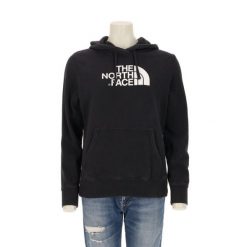 Second life - Damska bluza z kapturem TNF czarna - Stan bardzo dobry. Czarne bluzy The North Face, bez wzorów, sportowe, bez ramiączek, z kapturem. Za 127.76 zł.