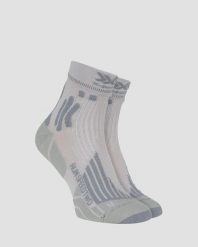 Skarpety biegowe X-Socks Run Speed Two 4.0. Szare skarpetki X-Socks, bez wzorów, z materiału. Za 90.00 zł.