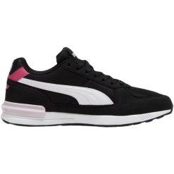 Buty Puma Graviton W 380738 55 czarne. Czarne buty do biegania bez wzorów, z gumy, bez zapięcia, do biegania. Za 375.30 zł.