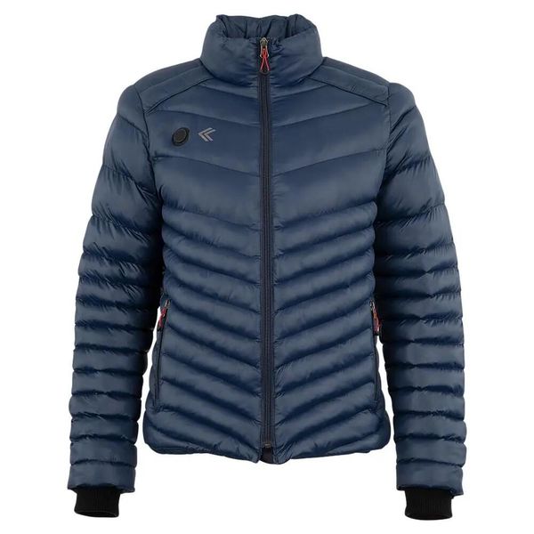 Kurtka puchowa Whis Coach. Niebieskie kurtki WHIS, na zimę, s, z aplikacjami, z gumy, bez kaptura. Za 1,167.00 zł.