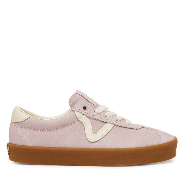 Tenisówki Vans. Czerwone trampki Vans, bez wzorów, bez zapięcia, tenisowe. Za 259.99 zł.