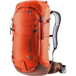 Plecak skiturowy Deuter Freescape Lite 26 - papaya/umbra. Brązowe plecaki Deuter, bez wzorów, bez dodatków. Za 797.99 zł.