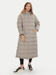 Guess Kurtka puchowa V4BL04 WFYE2 Szary Regular Fit. Szare kurtki Guess, m, z aplikacjami, z puchu, bez kaptura. Za 619.99 zł.