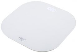 Adler AD 8188 biały. Białe wagi łazienkowe Adler. Za 53.90 zł.