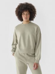 4F Bluza w kolorze zielonym rozmiar: L. Zielone bluzy 4f, l, bez wzorów, bez kaptura. Za 74.99 zł.