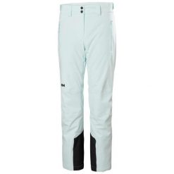 Spodnie narciarskie dla kobiet Helly Hansen Alphelia 2.0. Niebieskie spodnie narciarskie Helly Hansen, bez wzorów, z elastanu, narciarskie, primaloft. Za 1,186.50 zł.