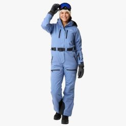 Kombinezon narciarski damski Swedemount Cervinia Skisuit Long wodoodporny. Czarne kombinezony SWEDEMOUNT, na zimę, xl, bez wzorów, z materiału, bez kołnierzyka, bez ramiączek. Za 1,199.00 zł.