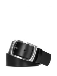 Wojas Skórzany pasek w kolorze czarnym rozmiar: 100. Czarne paski Wojas, bez wzorów, z materiału. Za 67.95 zł.