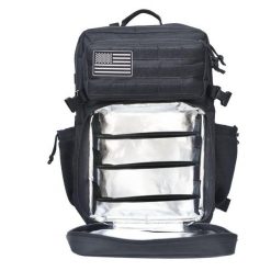 Plecak do CrossTraining i podróży ELITRAINX 45L. Czarne plecaki ELITEX TRAINING, bez wzorów, bez dodatków. Za 273.99 zł.