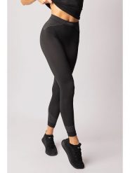 Spaio Legginsy sportowe "Breeze" w kolorze antracytowo-czarnym rozmiar: M. Czarne legginsy Spaio, bez wzorów, sportowe. Za 117.99 zł.
