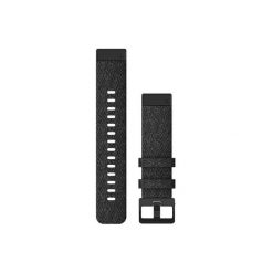 Pasek do zegarka Garmin Quickfit 20. Czarne zegarki Garmin, metalowe. W wyprzedaży za 585.00 zł.