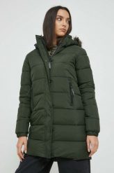 Superdry kurtka damska kolor zielony przejściowa. Zielone kurtki Superdry, l, bez wzorów, bez kaptura. W wyprzedaży za 469.99 zł.