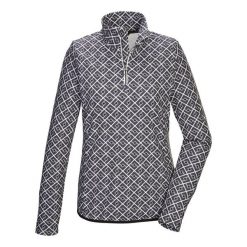 Bluza longsleeve damska Killtec KSW 109 WMN LS SHRT. Czarne bluzy Killtec, bez wzorów, bez ramiączek, bez kaptura. Za 249.99 zł.