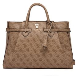 Torebka Guess. Brązowe torebki klasyczne Guess, z aplikacjami, klasyczne, bez dodatków. Za 719.99 zł.