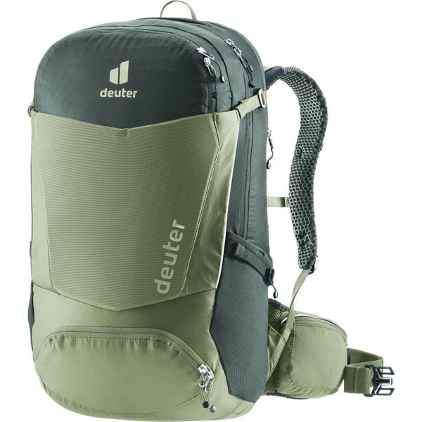 Plecak rowerowy Deuter Trans Alpine Pro 28. Zielone plecaki Deuter, bez wzorów, bez dodatków. Za 902.99 zł.