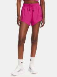 Adidas Szorty sportowe Z.N.E. Woven JP4195 Różowy Loose Fit. Czerwone szorty sportowe adidas, bez wzorów, z syntetyku. Za 189.99 zł.