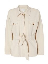 TATUUM Kurtka przejściowa "Lagos" w kolorze kremowym rozmiar: 42. Brązowe kurtki Tatuum, bez wzorów, z bawełny, bez kaptura. Za 278.01 zł.