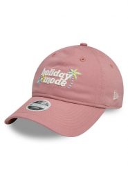 New Era Czapka z daszkiem Phrase 9Twenty 60595357 Różowy. Czerwone czapki z daszkiem New Era, bez wzorów, z bawełny. Za 89.99 zł.