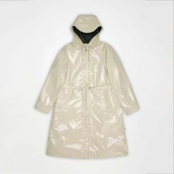 Kurtka RAINS A LINE LONGER W JACKET W3 Jasnobrązowy. Brązowe kurtki Rains, xs, bez wzorów, z syntetyku, bez kaptura. Za 274.99 zł.
