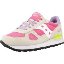 Buty SAUCONY S1108 873 Rose. Czerwone trekkingi Saucony, bez wzorów, ze skóry, bez zapięcia, trekkingowe. Za 425.99 zł.