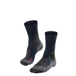 Skarpetki damskie Falke TK1. Niebieskie skarpetki Falke, bez wzorów, z elastanu. Za 114.85 zł.