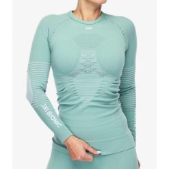 Koszulka termoaktywna damska X-Bionic ENERGIZER 4.0 Green. Zielone bielizna termoaktywna damska X BIONIC, bez wzorów, bez ramiączek, narciarskie. Za 559.99 zł.