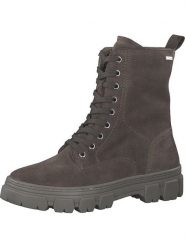 S.Oliver Skórzane botki w kolorze antracytowym rozmiar: 38. Czarne botki S.Oliver, bez wzorów, bez obcasa, na obcasie, bez zapięcia. Za 165.99 zł.