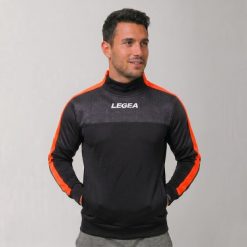 Kurtka Damasco do biegania i treningu czarno-pomarańczowa fluorescencyjna. Brązowe kurtki do biegania LEGEA, xs, bez wzorów, z bawełny, bez kaptura, do biegania. Za 84.00 zł.