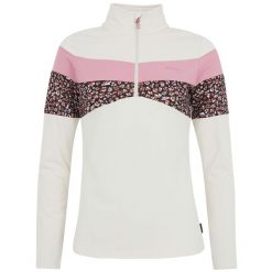 Bluza z półgolfem na zamek damska Protest PRTABANO. Białe bluzy Protest, na zimę, l, bez wzorów, bez kaptura, narciarskie. Za 269.99 zł.