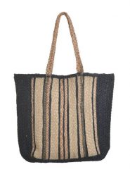 BLE Shopper bag w kolorze beżowo-czarnym - 44 x 35 x 10 cm rozmiar: onesize. Brązowe shopper bag BLE, bez wzorów, z materiału, na ramię, bez dodatków. Za 102.89 zł.