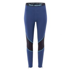Damskie legginsy IQ Intelligence Quality Itraino. Niebieskie legginsy sportowe IQ, m, bez wzorów, z elastanu, do biegania. Za 249.95 zł.